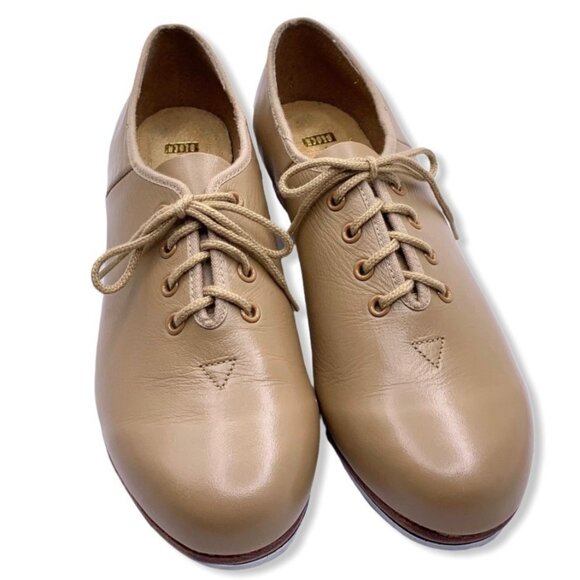 Bloch Jazz Tap Leather Shoes Lace Up Oxford S0301L Dance 4 6 Performance Stage - Picture 4 of 8